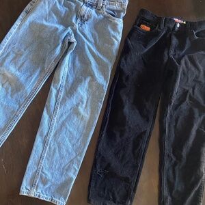 Empire pants, two pairs of boys size 26.